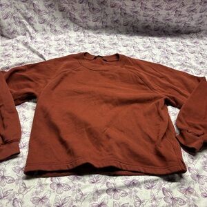 🪄Abercrombie & Fitch Rust Crewneck Sweatshirt